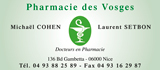 PHARMACIE DES VOSGES