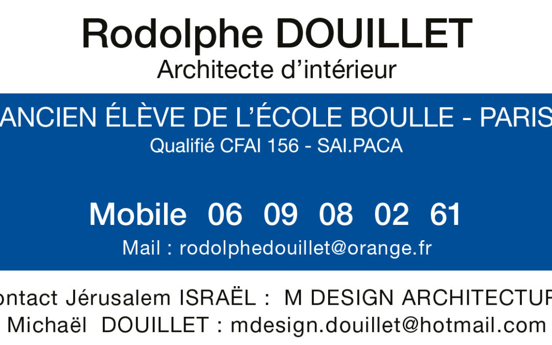 RODOLPHE DOUILLET