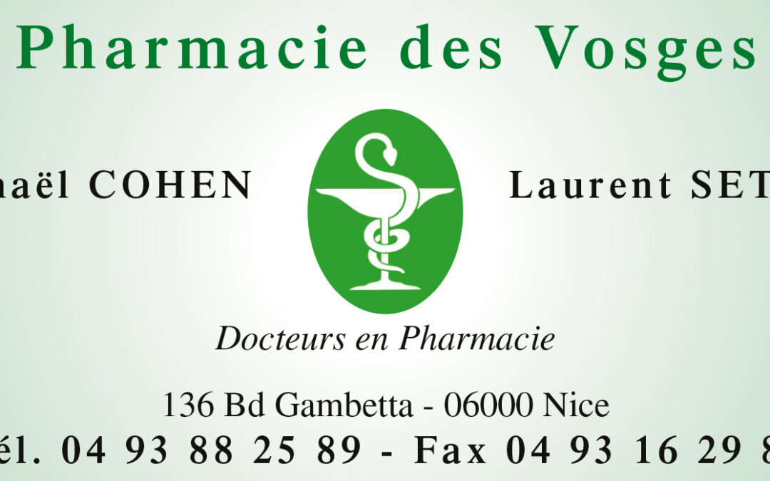 PHARMACIE DES VOSGES